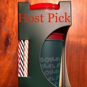 Starbucks ‘19 Reusable Christmas Cold Cups NEW